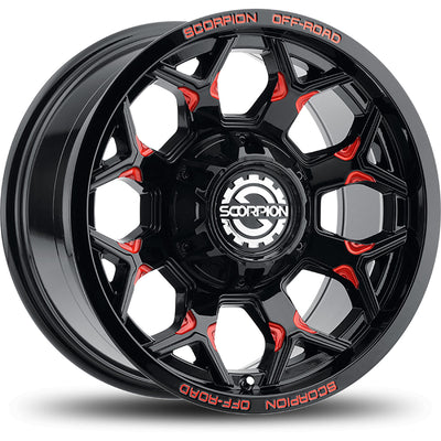 Scorpion Defender Black Wheel