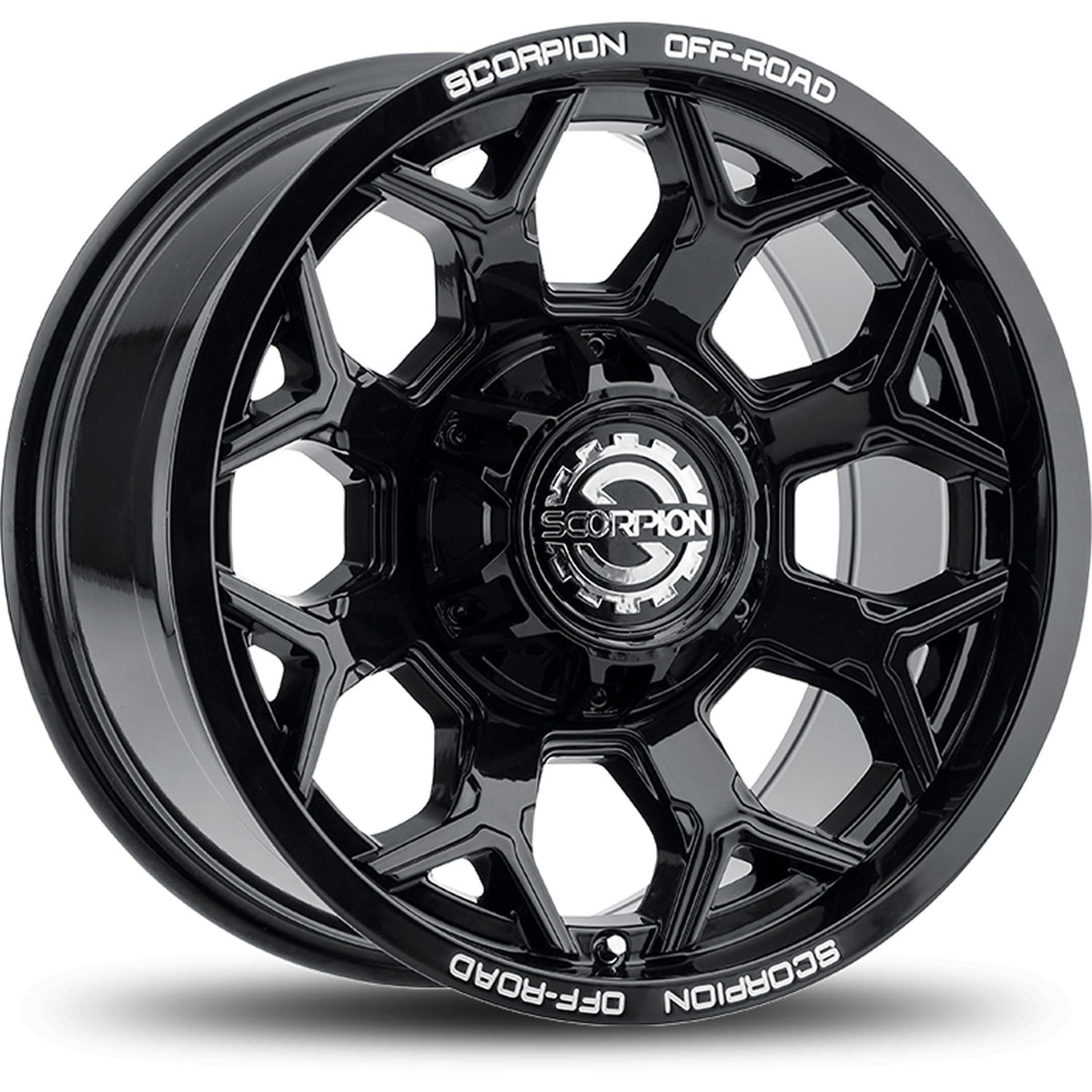 Scorpion Defender Gloss Black Wheel