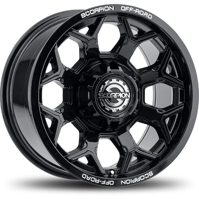 Scorpion Defender Gloss Black Wheel