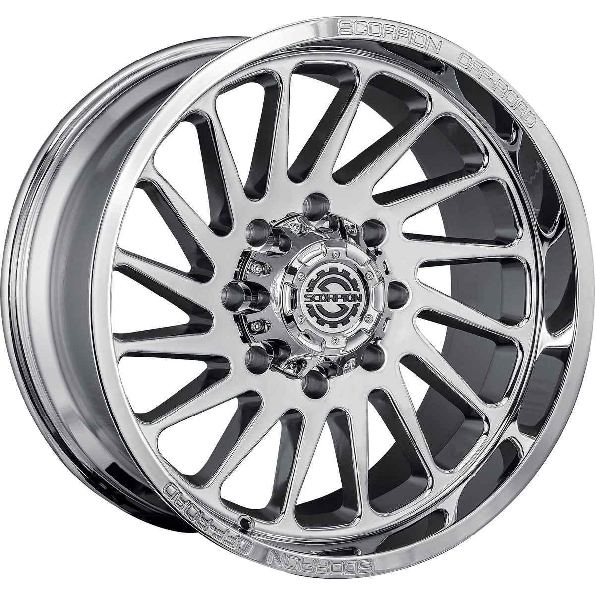 Scorpion Saw Chrome Wheel