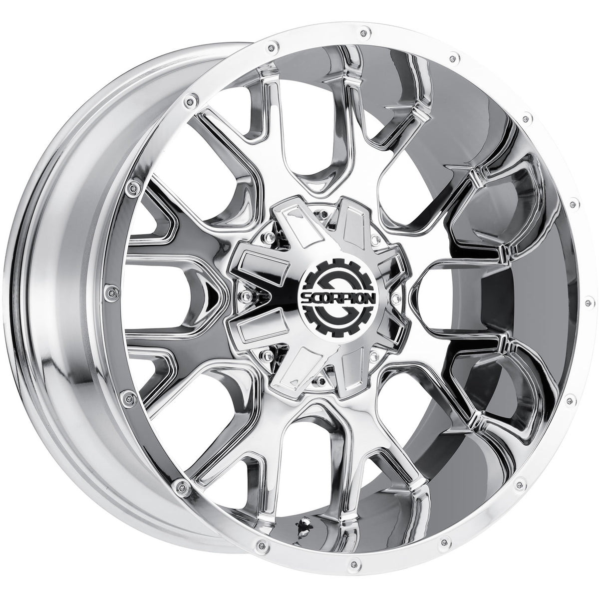 Scorpion SC19 Chrome Wheel