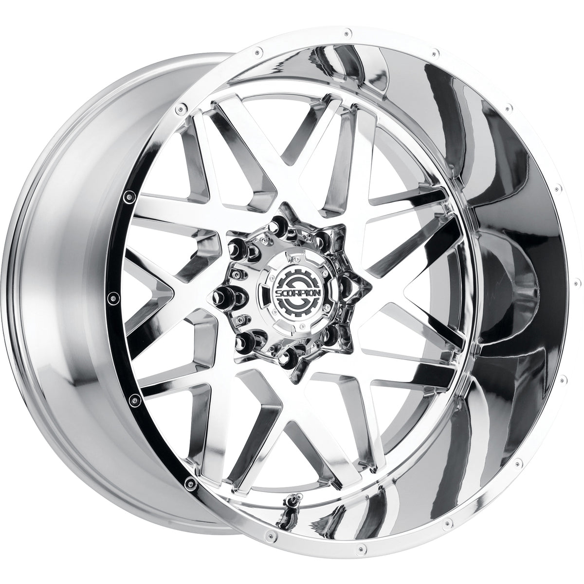 Scorpion SC28 Chrome Wheel