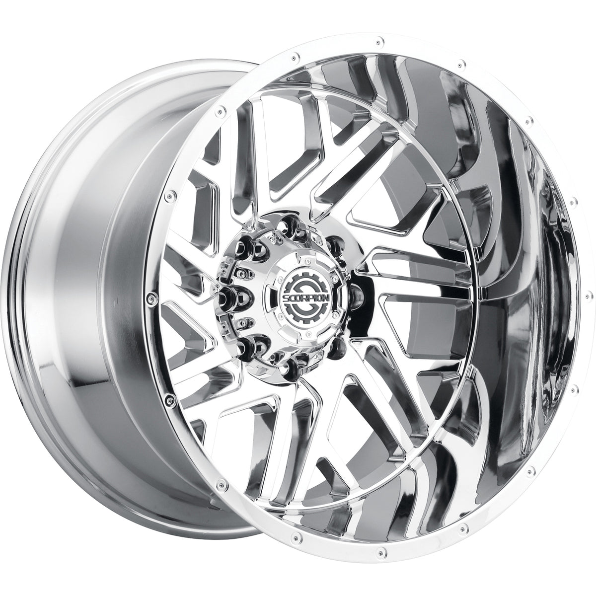 Scorpion SC29 Chrome Wheel