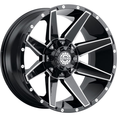 Scorpion SC31 Black Milled Wheel
