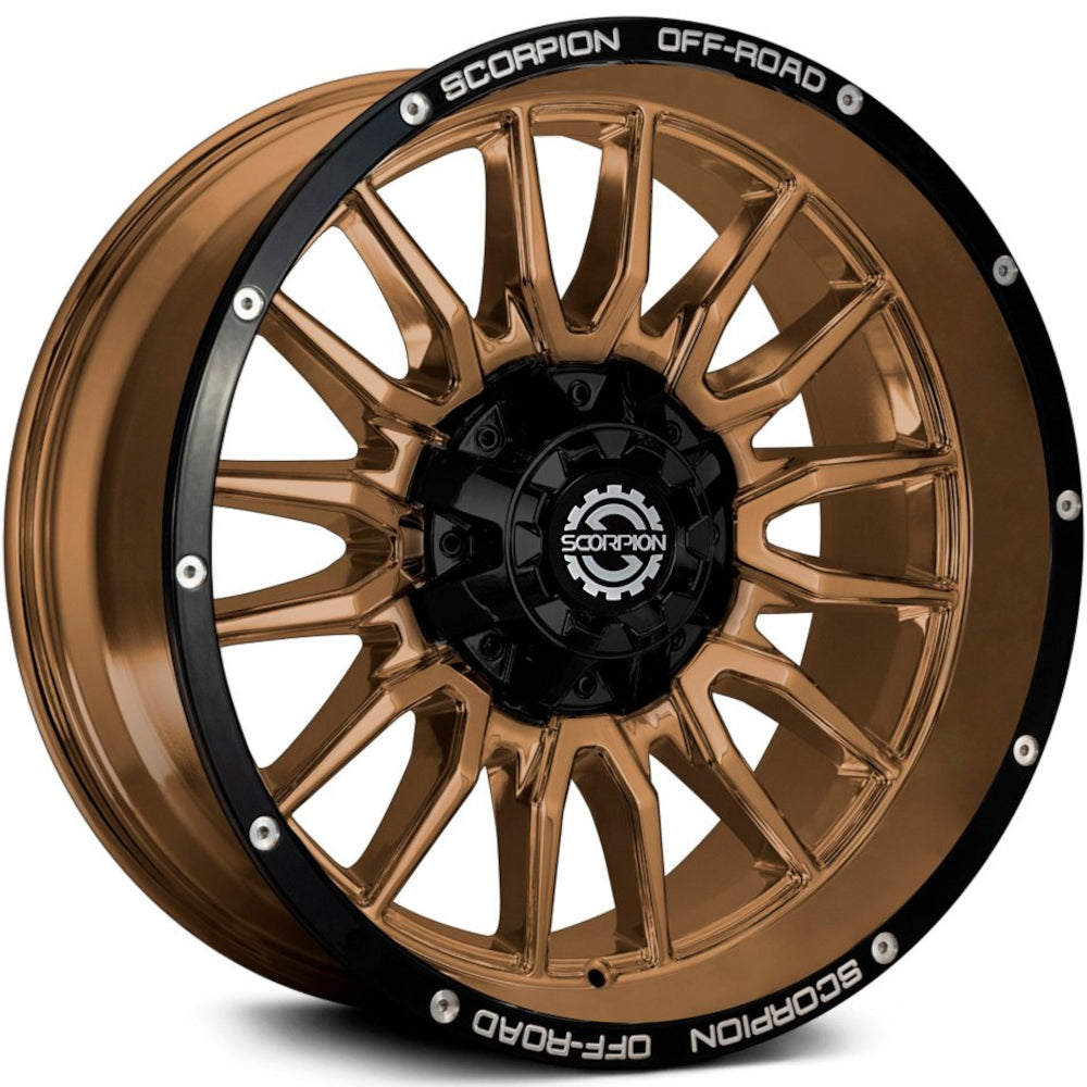 Scorpion Striker Bronze Milled Wheel