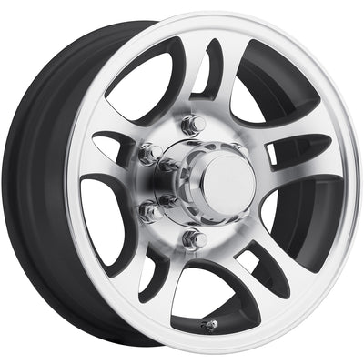Sendel T03 Black Machined Wheel