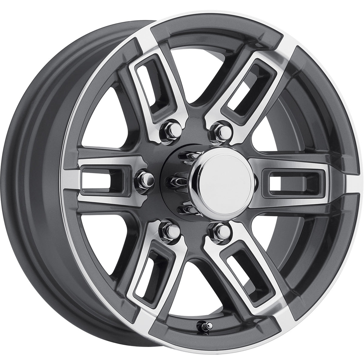 Sendel T06 Gray Machined Wheel