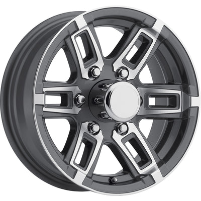 Sendel T06 Gray Machined Wheel