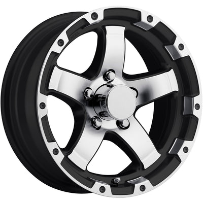 Sendel T08 Black Machined Wheel