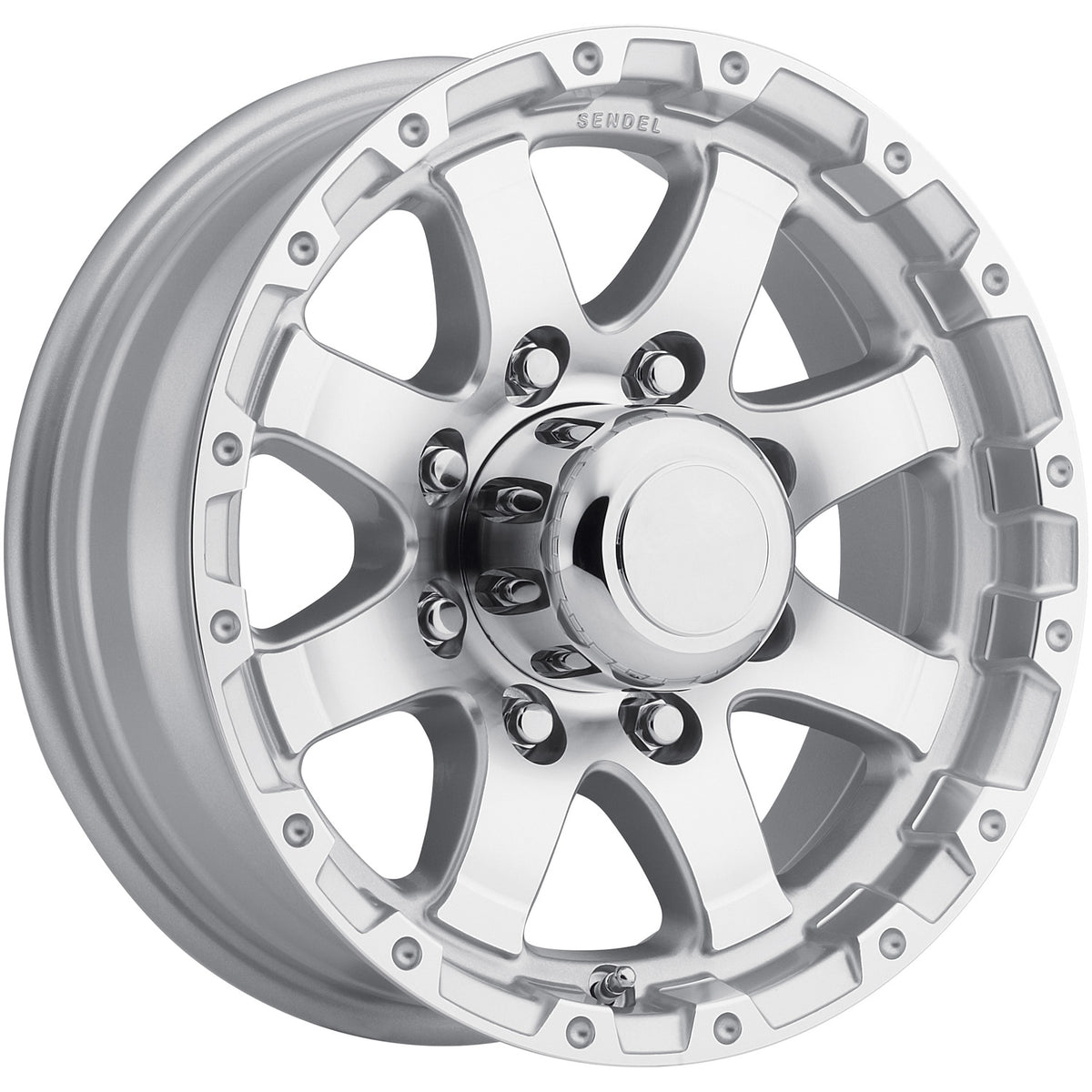 Sendel T08 Silver Machined Wheel