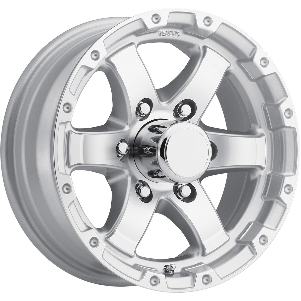 Sendel T08 Silver Machined Wheel