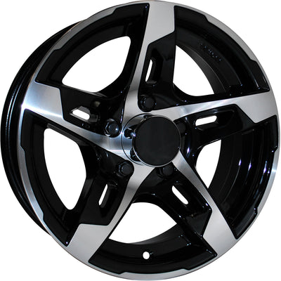 Sendel T10 Black Machined Wheel