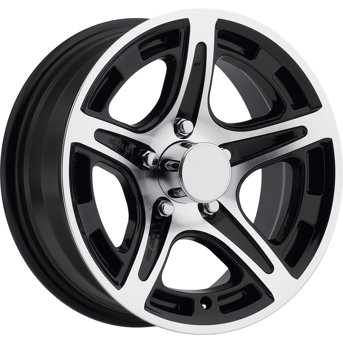 Sendel T12 Black Machined Wheel