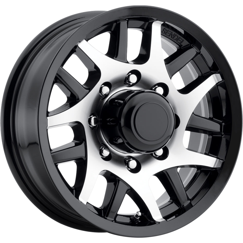 Sendel T15 Black Machined Wheel