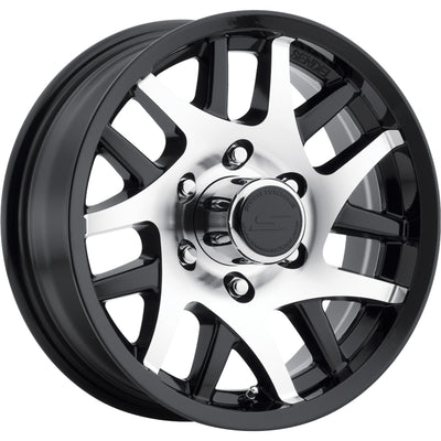 Sendel T15 Black Machined Wheel