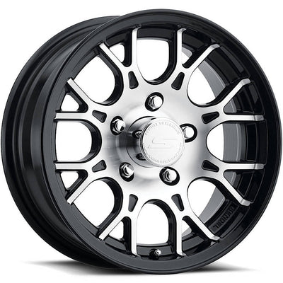 Sendel T16 Black Machined Wheel