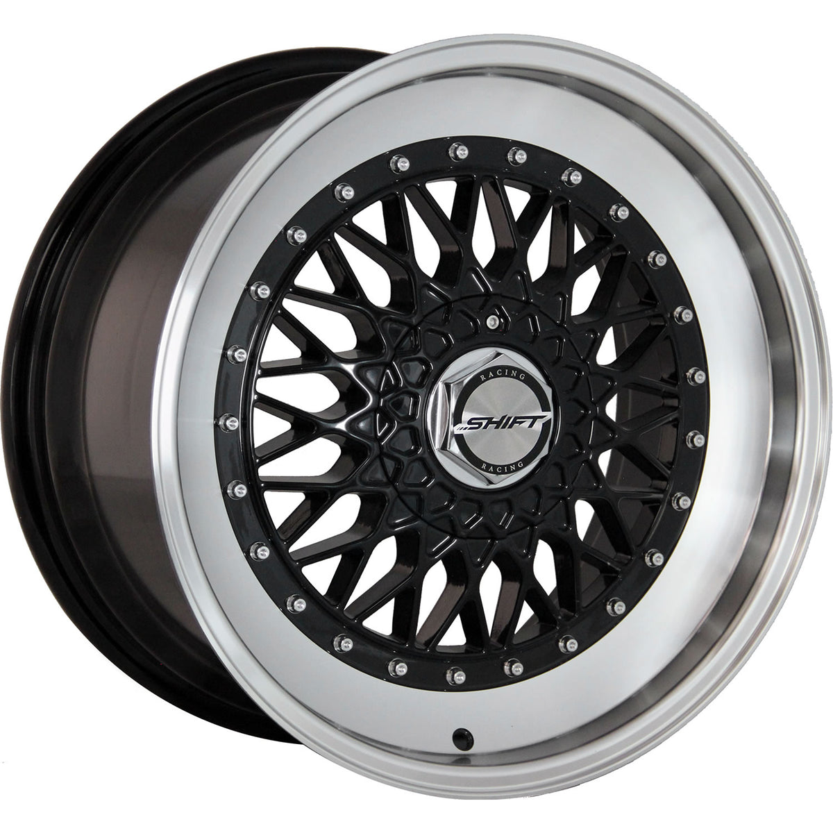 Shift Clutch Black Machined Wheel