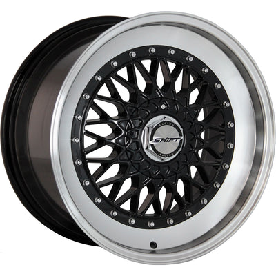 Shift Clutch Black Machined Wheel