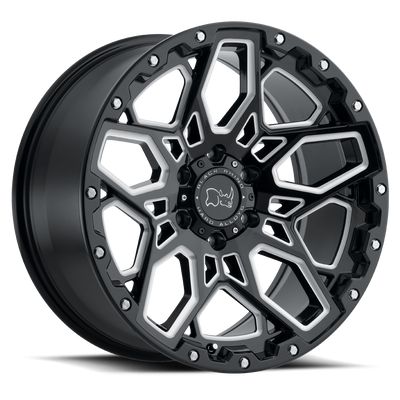 Black Rhino SHRAPNEL Black wheel