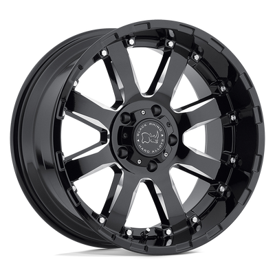 Black Rhino Hard Alloys SIERRA Black wheel