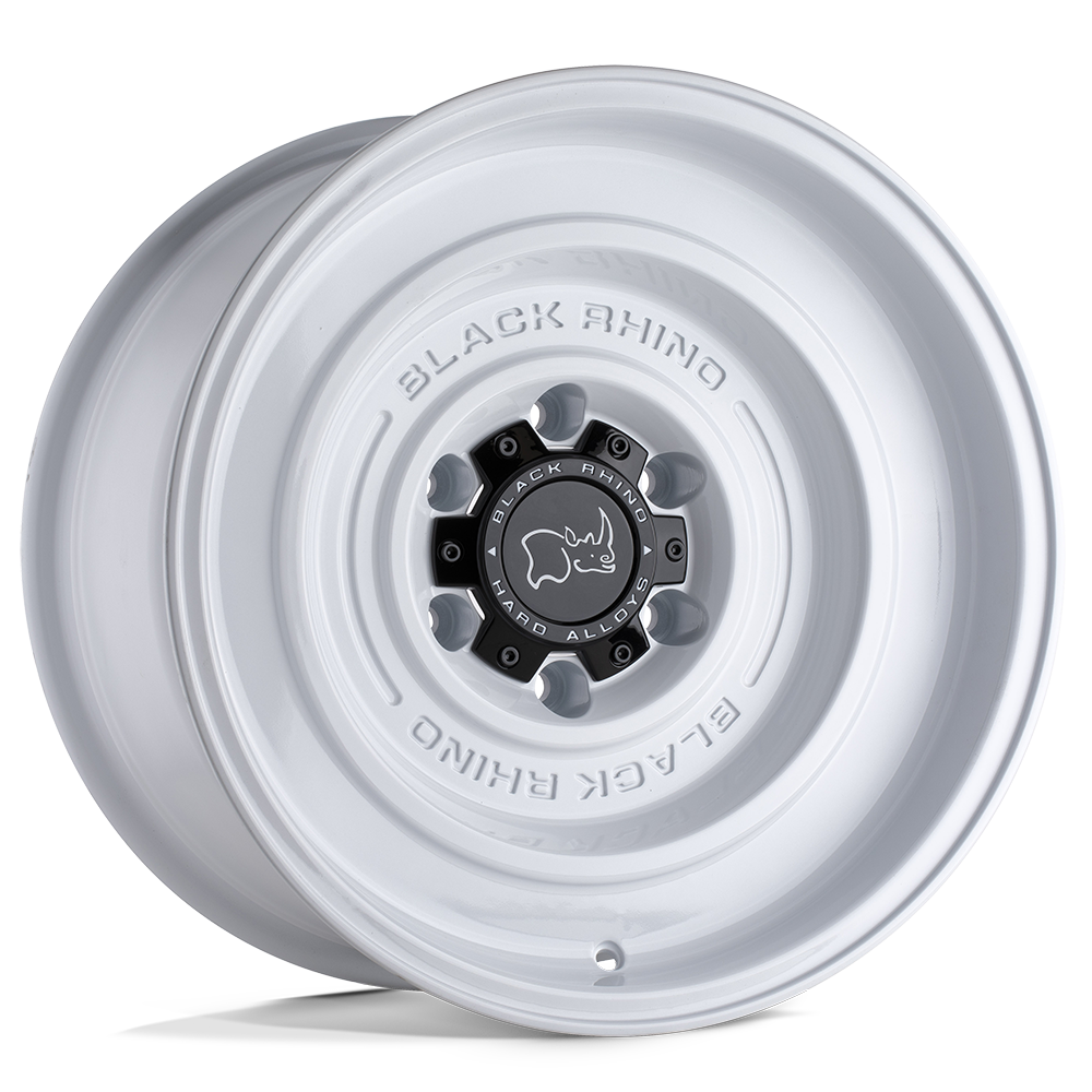 Black Rhino Solid White wheel