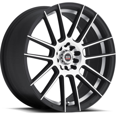 Spec-1 SP-21 Black Machined Wheel