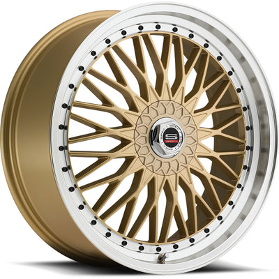 Spec-1 SP-3 Gold Machined Wheel
