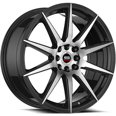 Spec-1 SP-51 Black Machined Wheel