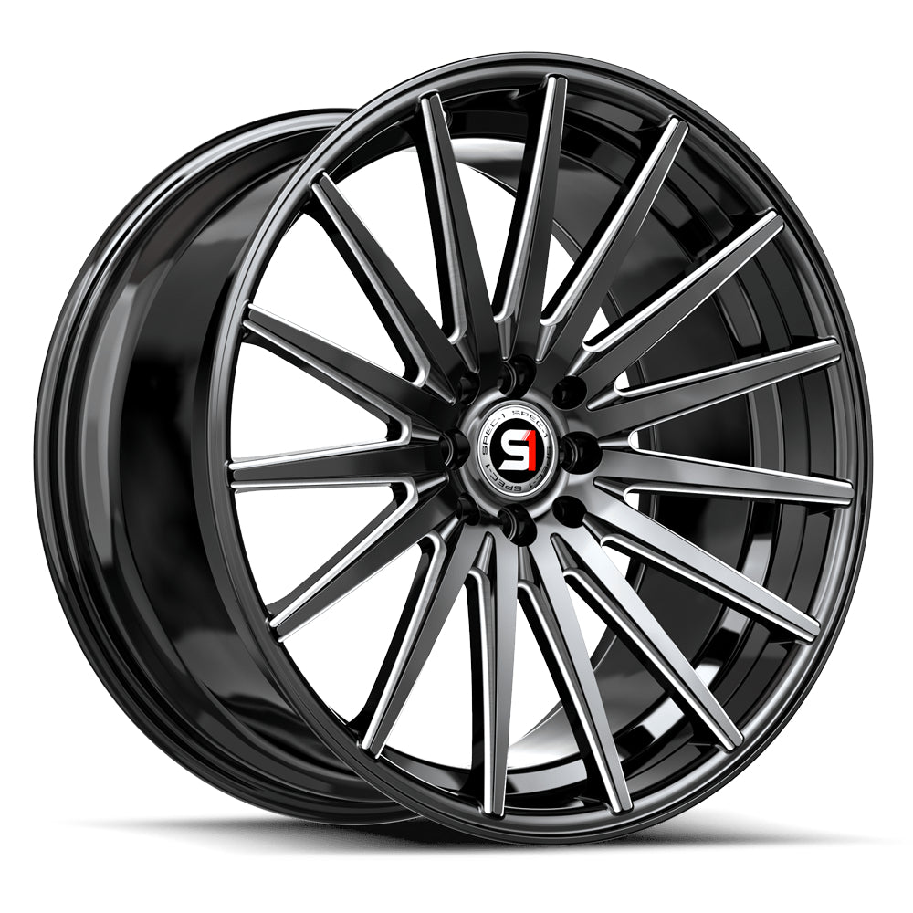 Spec-1 SP-69 Black Milled Wheel