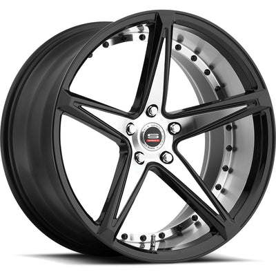 Spec-1 SPM-78 Black Machined Wheel