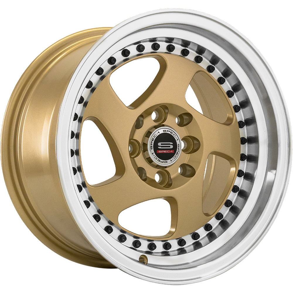 Spec-1 SPT-20 Gold Machined Wheel