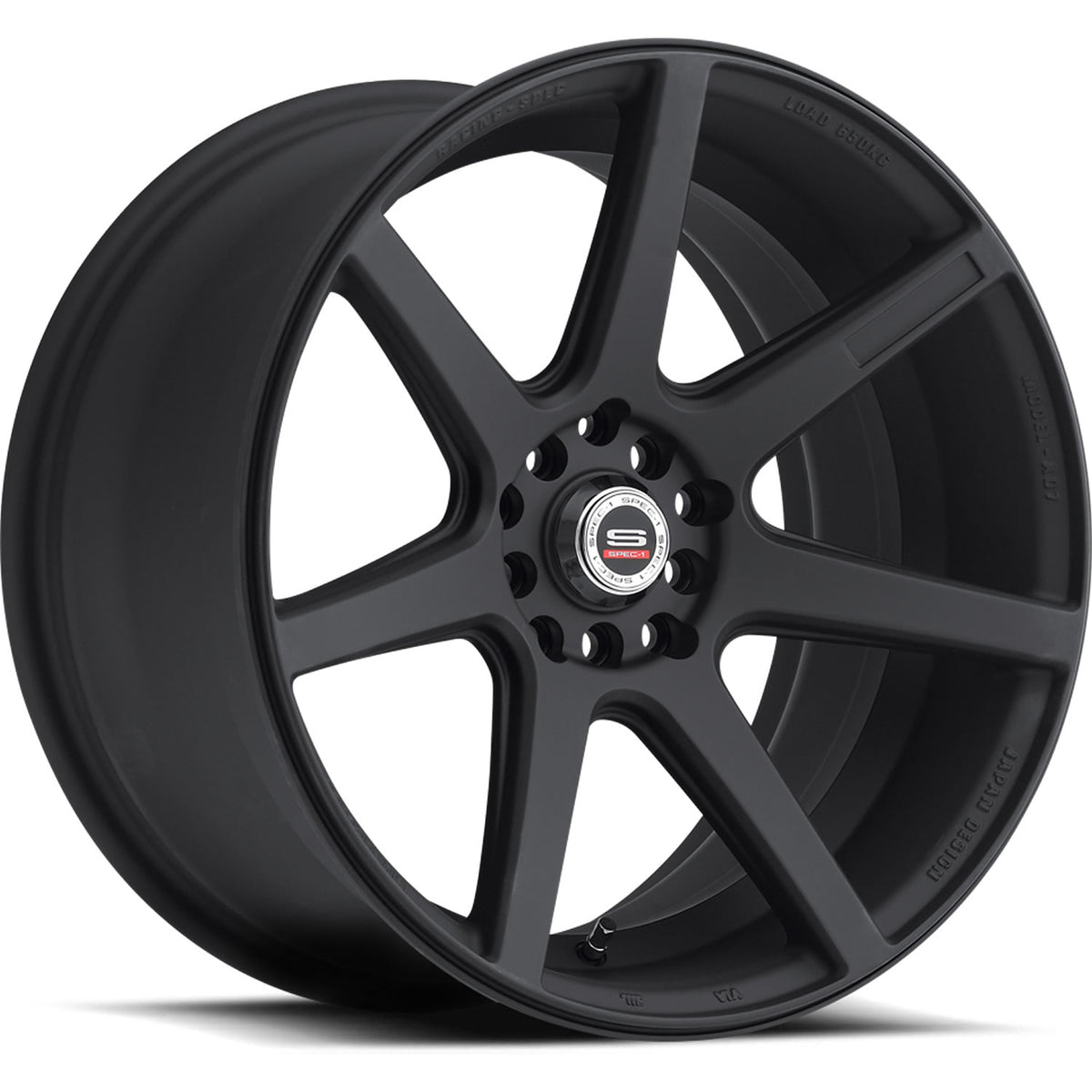 Spec-1 SPT-6 Matte Black Wheel