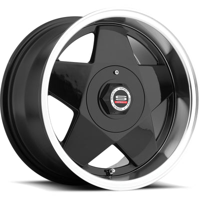 Spec-1 SPT-7 Black Machined Wheel