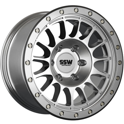 SSW Off-Road Dakar EVO Silver Machined Wheel