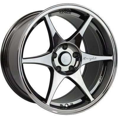 Stage Wheels Knight Black Chrome Wheel