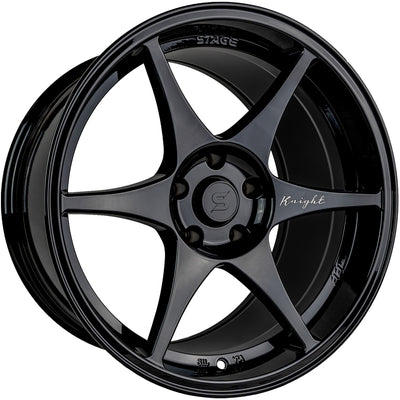 Stage Wheels Knight Gloss Black Wheel