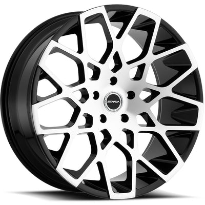 Strada Buca Black Machined Wheel