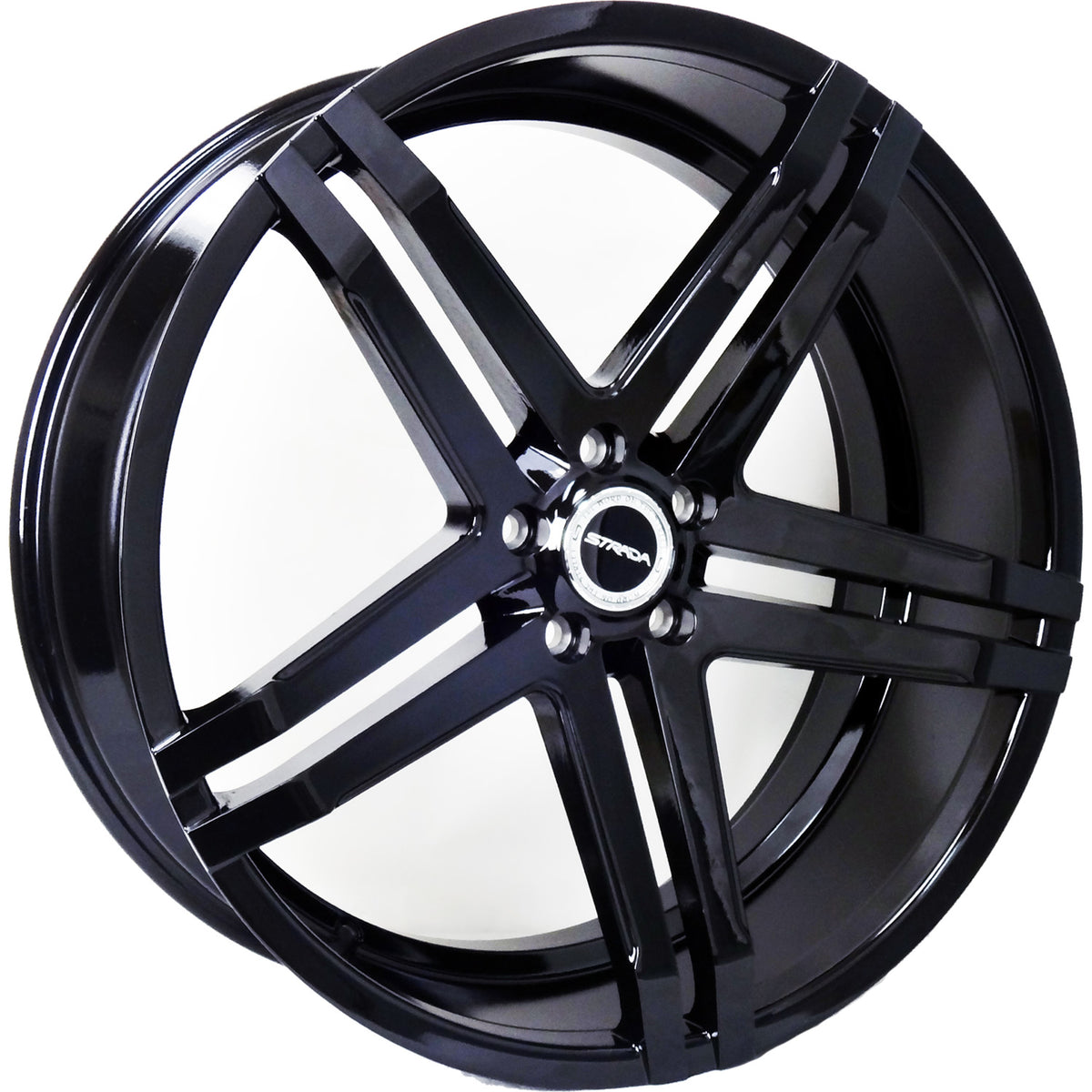 Strada Domani Gloss Black Wheel