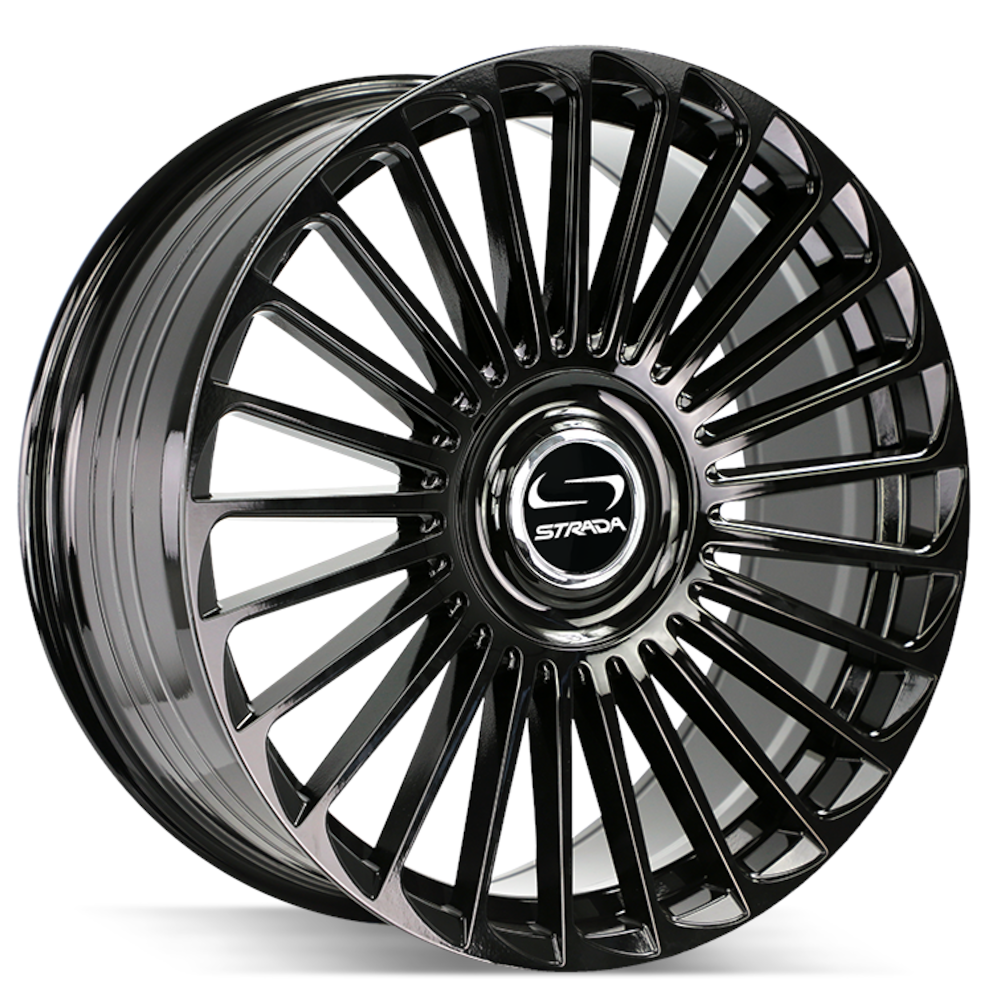 Strada Martello Gloss Black Wheel
