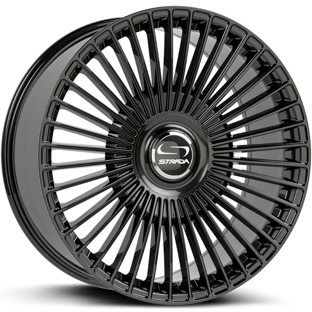 Strada Spaghetti Gloss Black Wheel