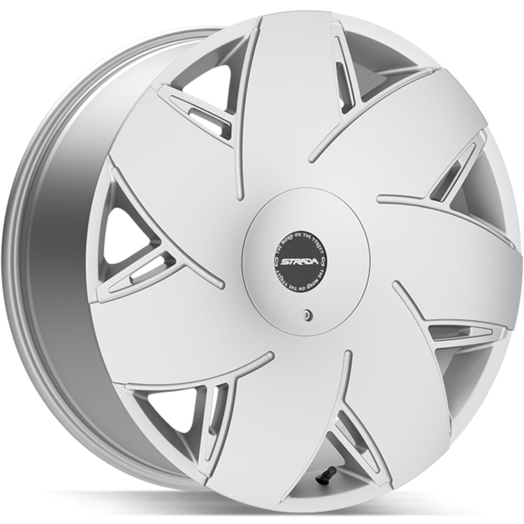 Strada Turbina Silver Brushed Wheel