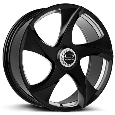 Strada Vino Black Milled Wheel