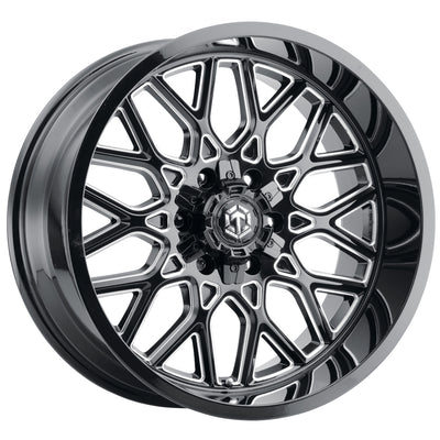 Terra Off-Road TR-10 Black Milled Wheel