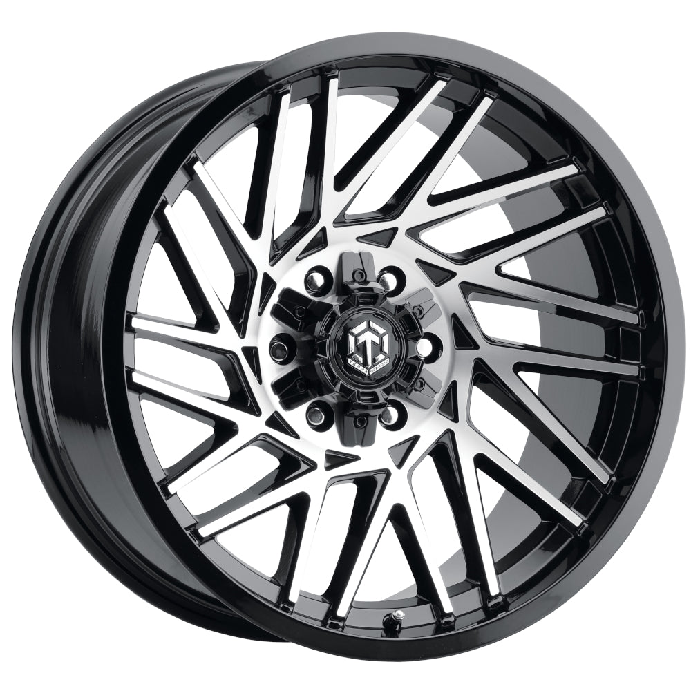 Terra Off-Road TR-9 Black Machined Wheel