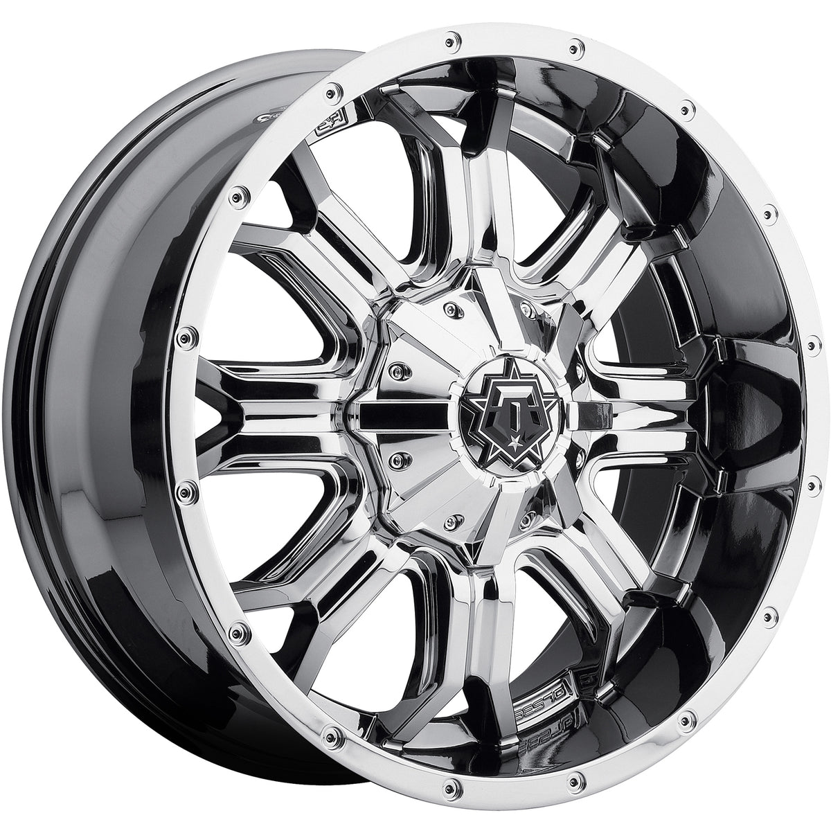 TIS 535V Bright Pvd Wheel