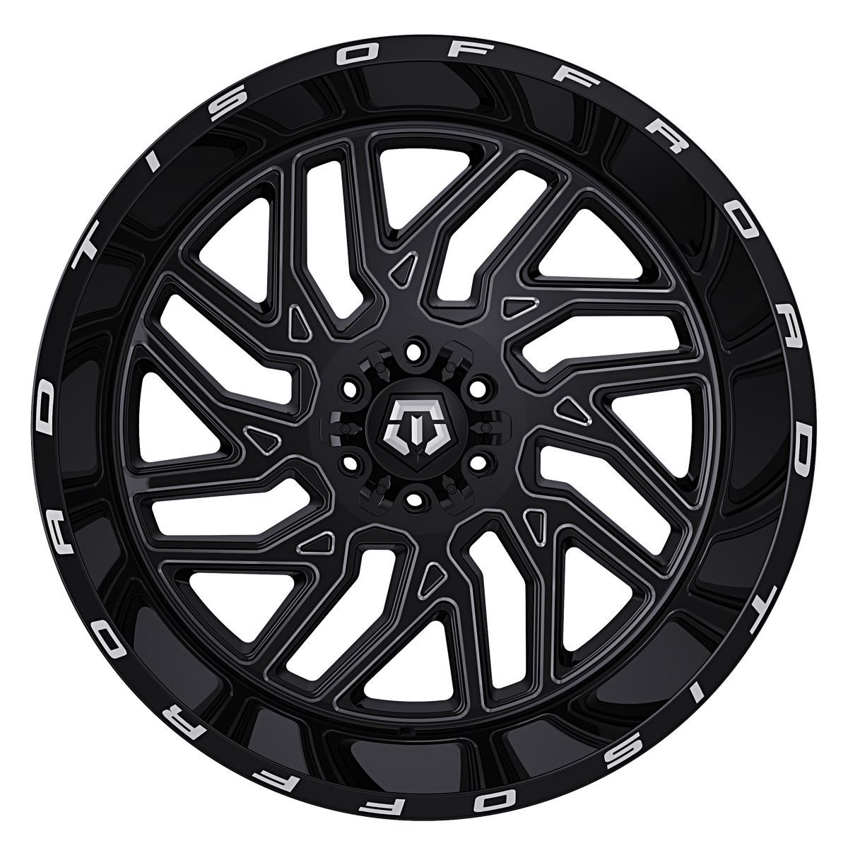 TIS 544BM Black Wheel
