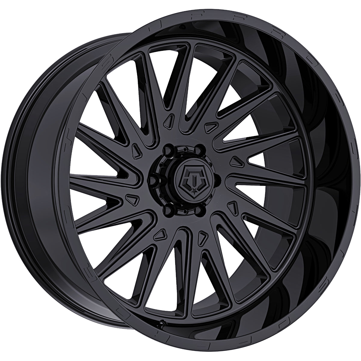 TIS 547B Gloss Black Wheel