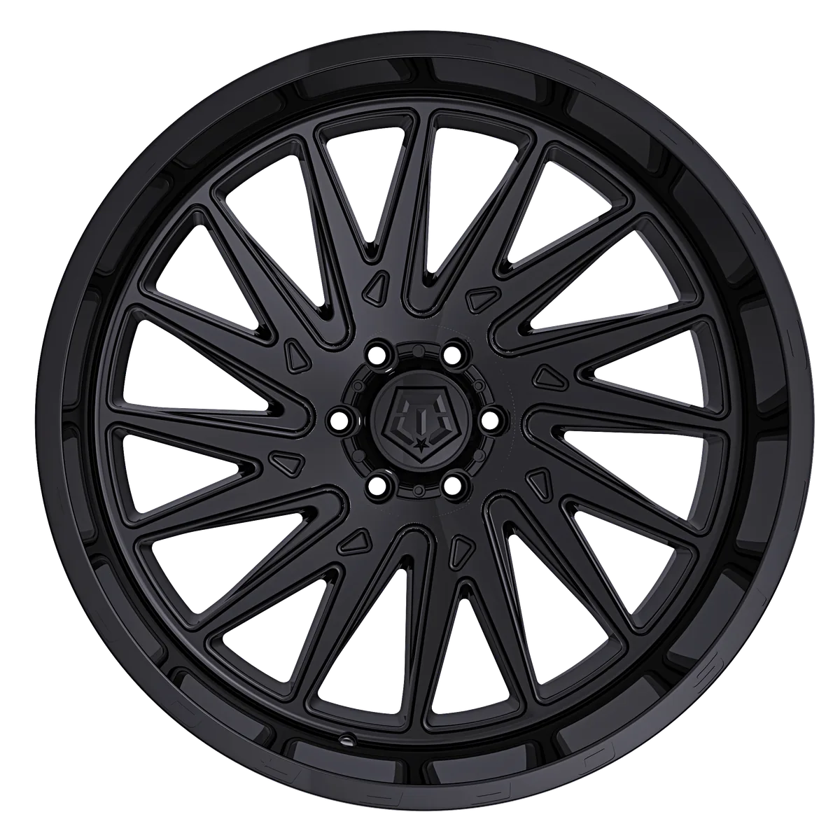 TIS 547B Gloss Black Wheel