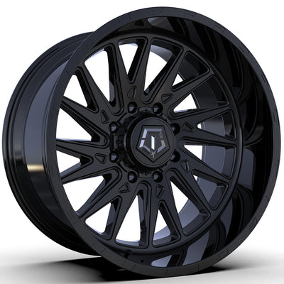 TIS 547B Gloss Black Wheel