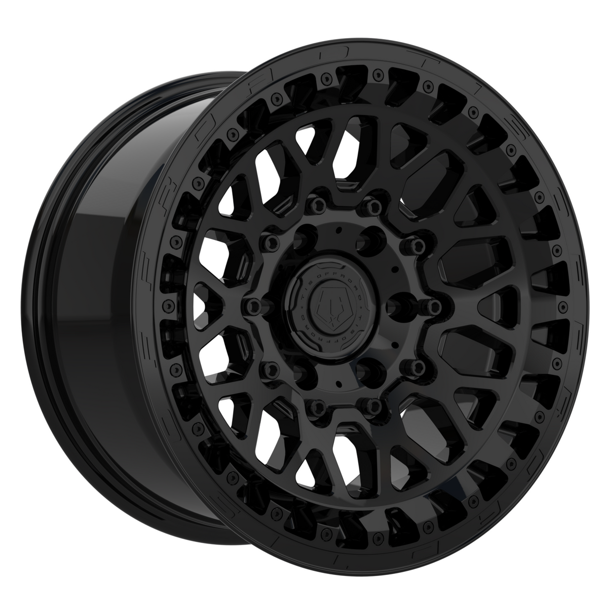 TIS 555SB Satin Black Wheel